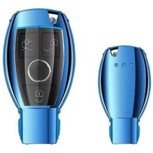 Autosleutel beschermhoes Voor A B C E S CLS CLK CLA SLK PC+TPU Auto Afstandsbediening Sleutelhanger Volledige Cover Case Houder W203 W205 W210 W211 Voor Sleutel Shell(2)