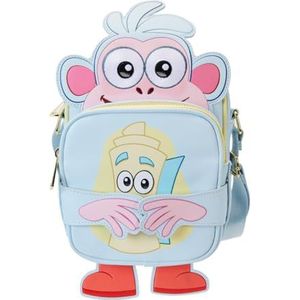 Loungefly Dora the Explorer Boots Crossbuddies Crossbuddies Crossbody Tas met Coin Bag, Meerkleurig