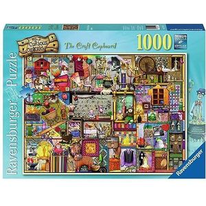 Ravensburger Puzzle 2D 1000 elementów: Szafka z rękodziełem, Stary design