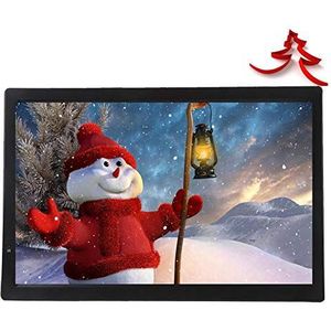 ASHATA 14 inch draagbare digitale lcd-televisie voor in de auto, 1080p HD-digitale tv met 2 stereoluidsprekers, draagbare tv met zeer gevoelige tuner/1800 mAh-batterij/meerdere