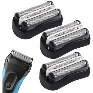 Braun - Series 3 - Vervangende Scheerkop - Zwart - Compatibel met 32B
