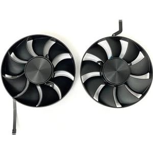 AFB0912HD-02 DAPC0815B2UP003 85mm koelventilator voor NVIDIA voor GeForce RTX 3080 3080Ti voor Founders Edition grafische kaart(Black 2-Fan)