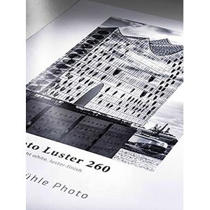 Hahnemühle - Photo Luster - Fotopapier - Wit - 61 cm x 30 m - 260 g/m²