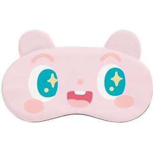 1Pc Katoen Cartoon Gezicht Slaap Oogmasker Leuke Grappige Oogbedekking Slaapmasker Reizen Rest Oogband Kids Oogschaduw Patch Blinddoek (8)