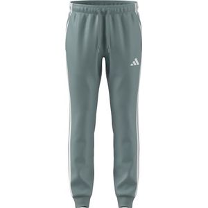 adidas Hombre 3-STRIPES TRICOT TRACK PANT, Wonder Sage/white, XXL