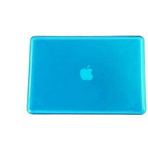 Transparante laptoptas Compatible with MacBook Pro 13-inch hoes 2012-2015 Release A1502 A1425 met Retina-display, klik op slanke harde hoes, volledige beschermhoes Tablet hoes (Color : Light Blue)