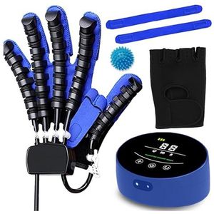 Revalidatiehandschoen voor Beroerteherstel | Draagbare Hand- en Vingertrainer met 5 Intensiteitsniveaus & Spiegeltherapie | Voor Thuisgebruik en Onderweg