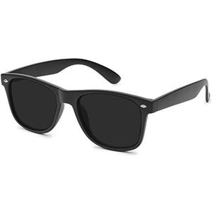 Outdoor retro afstand gepolariseerde bijziendheid zonnebrils -2.50 rijden getinte grijze bijziend bril