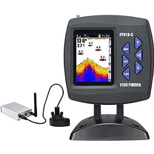 Onderwaterviscamera, Afstandsbediening aas boot viszoeker 3.5"" LCD Perating bereik 300m diepte bereik 100m draadloos(FF918-CWLS)