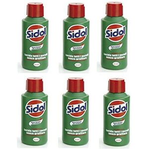 Henkel: Sidol Metallpolitur 75 Ml Doos van 6 (totaal 16 oz) [Italiaanse import]