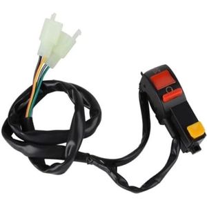 Voor 50cc 110 125 150 200 250cc Elektrische Start Pit Dirt Bike Motorfiets Mannelijke Stekker Kill Stop Startschakelaar Startknop Motorfiets Contactslot