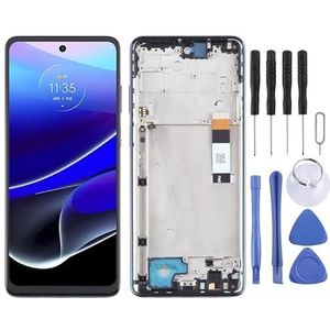 Mobiele telefoonschermvervanging Voor Motorola Moto G Stylus 5G 2022 OEM LCD -scherm Digitizer Volledige montage met frame (blauw) telefoon accessoires