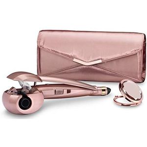 BaByliss Curl Secret Simplicity-cadeauset, snelle styler, automatische haarkruller, gemakkelijk te krullen, roségoud