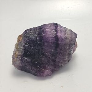 1Pcs Natuurlijke Crystal Rough Stone Wetenschappelijk Onderzoek Mineraal Specimen Kleurrijke Quartz Decor Sieraden DIY, Paars Fluoriet, 1.5-3cm