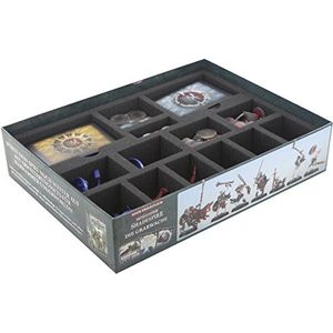 Feldherr schuimrubberen tray set die compatibel is met Warhammer Underworlds: Shadespire core game box