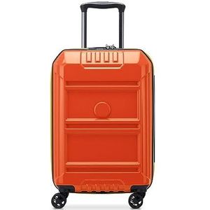 DELSEY PARIS - REMPART - Grote koffer met harde schaal, uittrekbaar - 73x41x40 cm - 96 liter - XL - antraciet, Oranje, S, Koffer
