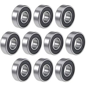 5 Stuks Diepe Groef Bal Bearing 688rs 684 685 686 ZZ RS 2RS Rubber Sealing Cove Bearings voor Longboard Roller Skates (Kleur: 687 7 7 x 14 x 5 mm, Maat: ZZ)