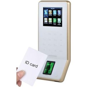WIFI USB biometrische vingerafdruk Deurtoegangscontrolesysteem Kleurenscherm Tijdregistratie Optionele RFID-kaartlezer Met meertalige en personeelsondersteuning(ID WIFI)