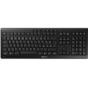 CHERRY STREAM KEYBOARD toetsenbord USB QWERTZ Tsjechisch, Slovaaks Zwart