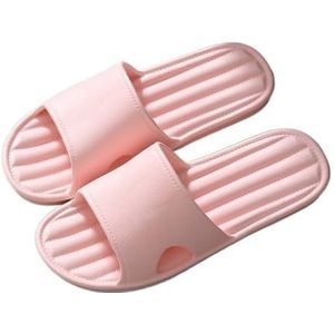 Sandalen, Zomer - Lichtgewicht Indoor Home Sandalen for Dames en Heren Pantoffels Dames pantoffels(Pink,43 EU)