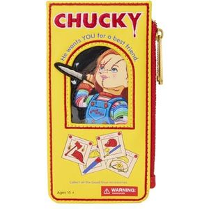 Loungefly Chucky Good Guys Box Grote Kaarthouder, Meerkleurig, ONE SIZE, Portemonnee