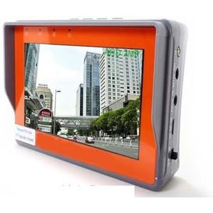 Draagbare cameratester CCTV Tester Monitor 4.3Inch HD AHD 8MP Analoge Camera Testen PTZ UTP Kabel Tester 12V1A Uitgang IV7A HD-camerabeeld weergeven