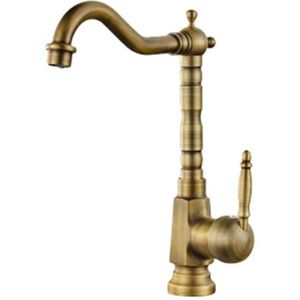 Nostalgische keukenmengkraan met separate handdouche (Maak een keuze: Chroom Nostalgische keukenmengkraan met separate handdouche (Maak een keuze: Chroom