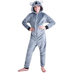 CityComfort Jumpsuit voor kinderen, eendelig, fleece, overall, onesie, kinderen, meisjes en jongens, 4-14 jaar, 9-10 Jaar