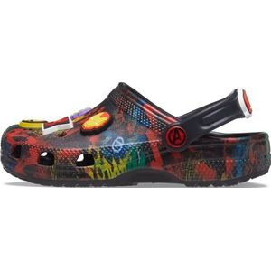 Crocs - Classic Marvel Avengers - Slides - Zwart - Uniseks Kind