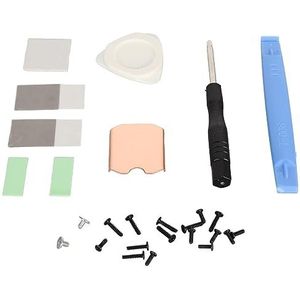 voor Steam Deck SSD Heatsink Thermal Pad, M.2 2230 NVME SSD Copper Heat Sink Cooling Thermal Paste, Back Cover, Opening Tool Vervangingen Schroevendraaier Reparatie Kit