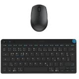 JLab - Go Bundle - Draadloos Toetsenbord en Muis - Zwart - Bluetooth 5.0