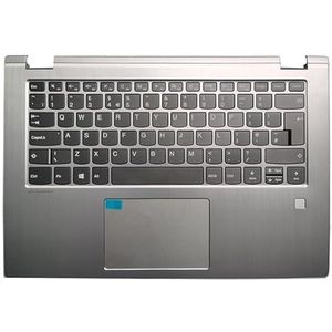 Voor Lenovo voor YOGA 530-14 530-14IKB 530-14ARR US/UK/Spaans/Latijns laptoptoetsenbord voor palmrest bovenste behuizing(Silver UK No backlit)