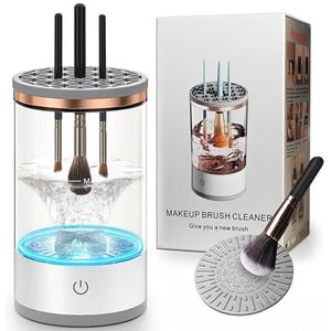 The Cozy Luna Brush Cleaner, Cozy Luna Make-up Borstelreiniger, Schoonheid Cosmetische Borstelreiniger, Schoonheid Borstelreiniger, Elektrische Make-up Borstelreiniger Voor Alle Make-up Borstel (1 ST)