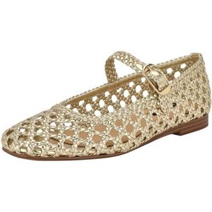 Nine West Dames Halie Mary Jane Flat, Goud 710, 9 UK, Goud 710, 42 EU