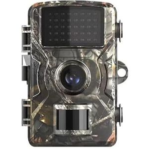 128GB Jacht Trail Camera Wildlife Nachtzicht Bewegingsgeactiveerde Outdoor Boscamera Trigger Scouting Nauwkeurige Opname Heldere Beelden(130x100x65mm)