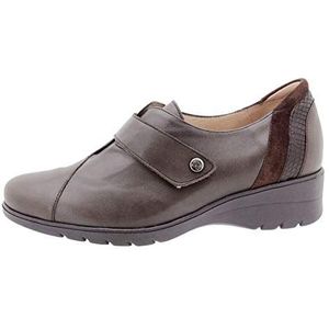 PieSanto - 205952 schoen Velcro mahonie leer voor: vrouwen, mahonie 24883, 36 EU breed
