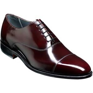 BARKER Winsford Oxford Dress Shoes - Luxe Oxfords Derby schoenen voor heren, Bordeaux, 40.5 EU