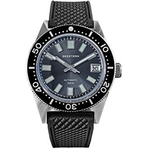 Seestern 38MM V3 62MAS LUME Datum 20ATM Keramische Bezel 200m Diver's Mens Sport Horloge Sugess SE2021-D62S-SK, riem