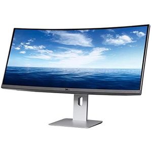 DELL UltraSharp U3419W LED display 86,7 cm (34.1") 3440 x 1440 Pixels UltraWide Quad HD LCD Grijs