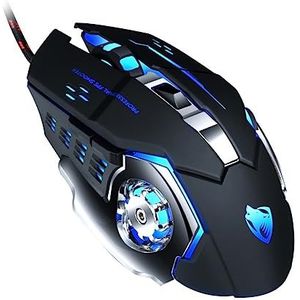 LODDEYEE 1 st Computer Muis Gaming Muis USB Muis V6 Bedraad