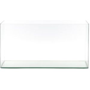 Panorama Curved Garden Tank | Klein aquarium van glas | Nano glazen bekken met afgeronde hoeken | Premium Aquascaping aquaria | 41 liter - 60 x 23 x 30 cm