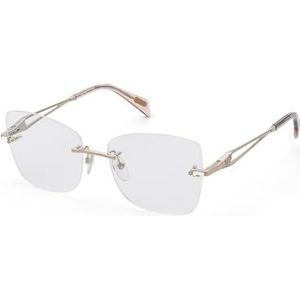 Blumarine - VBM224S - Optische Monturen - Bruin - Metaal - Kwadraat