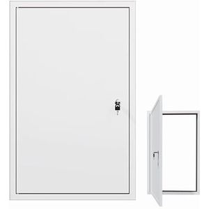 Verzonken toegangsluikafdekking, Afsluitbaar wit toegangsdeurpaneel 16x16 18x18 20x20 22x22 24x24 30x30 36x36in(80x125cm (32x50in))