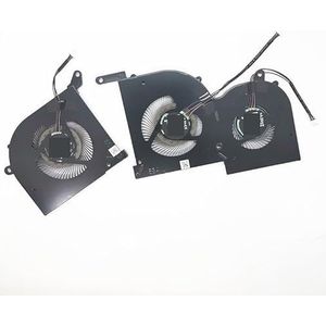 Koelventilator voor MSI GS66 WS66 voor Stealth 10SD 10SE 10SF 10SFS 10SGS MS-16V1 BS5005HS-U4Q BS5005HS-U4J 16V1-G-CW(PAIR FAN)