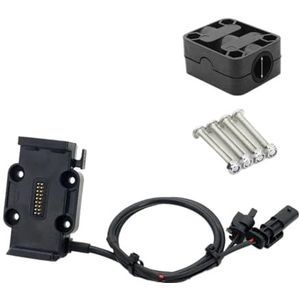 Telefoonhouder Motorfiets Voor BMW Voor R1200RT Voor R1250RT Adventure Navigatie Beugel Motorfiets USB Mobiele Telefoon GPS Draadloos Opladen Ondersteuning Navigatie Plaatbeugel (Color : -Black - 16m