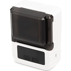 WMMNHY Thermische printer Handheld Label Printer Ondersteuning 20-50mm Papierbreedte Meerdere taal Afdrukken Gebruik met App(White)