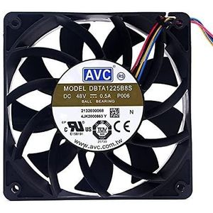 For -Wire Server Square Fan with Speed Control DBTA1225B8S P006 120x120x25mm DC48V 0.5A 4 LMNCBVYA