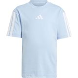 Glow Blue/White - Sportshirt - 100% Katoen - Korte Mouwen