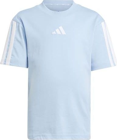 Glow Blue/White - Sportshirt - 100% Katoen - Korte Mouwen