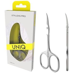 STALEKS PRO Professionele nagelriemschaar roestvrij staal UNIQ Ballerina SQ-10/3